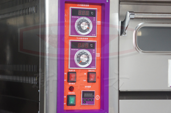 广州新南方标准型商用电烤炉YXD-60K控制面板