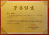 中华专利技术与发展成就奖